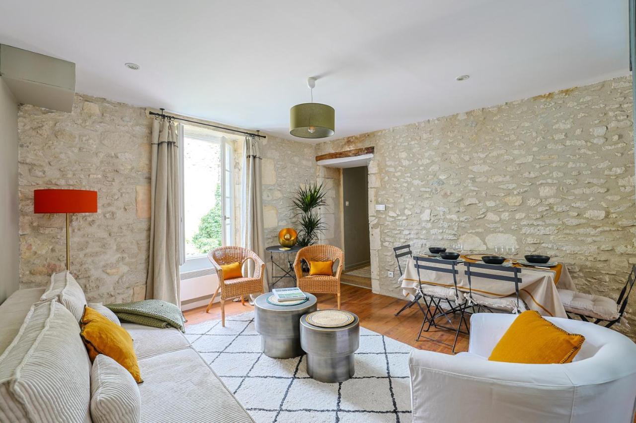 Appartamento Tour Du Palais #Terrasse #Vue Cognac Esterno foto
