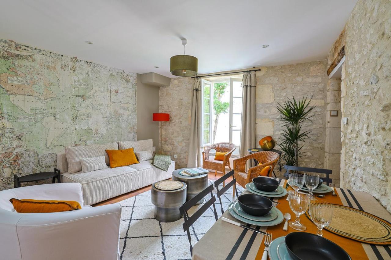 Appartamento Tour Du Palais #Terrasse #Vue Cognac Esterno foto
